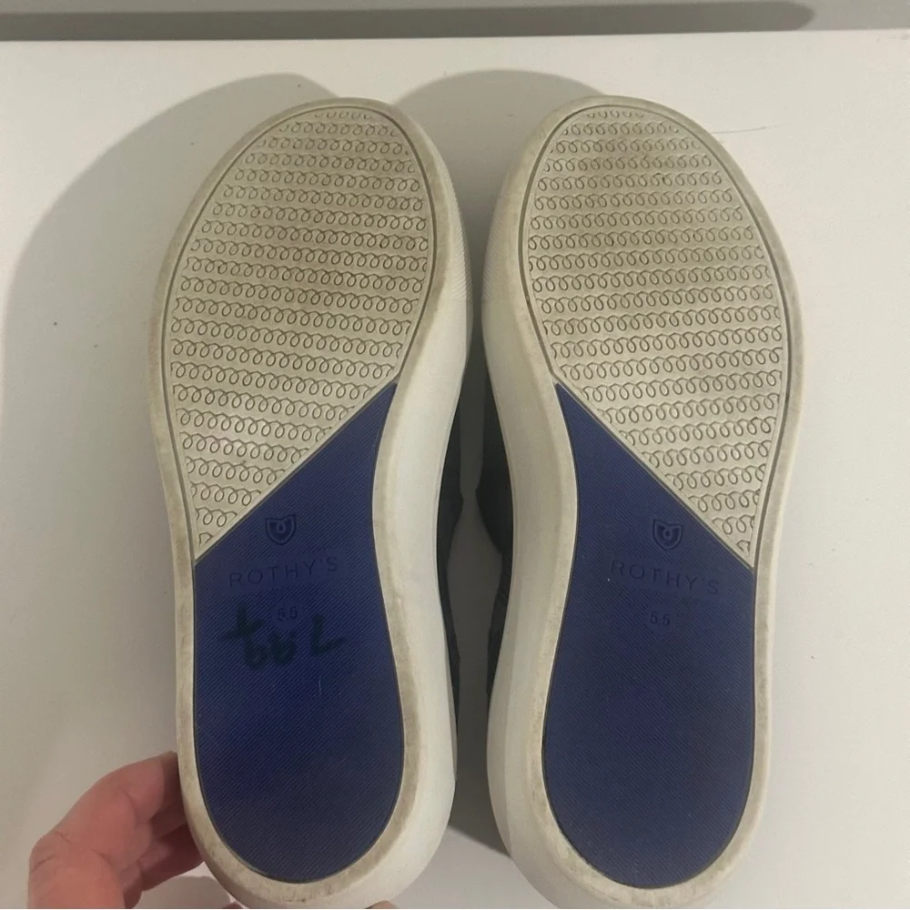 Rothy’s‎ Camo Slip-On Sneakers Minimal Athleisure Everyday Flats Sz 5.5